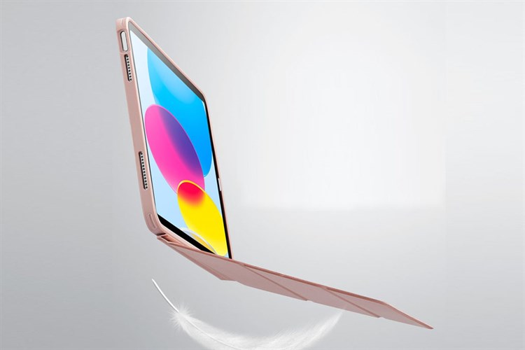 Bao da nắp gập iPad 10 ESR ASCEND HYBRID Chính hãng Màu Vàng Hồng