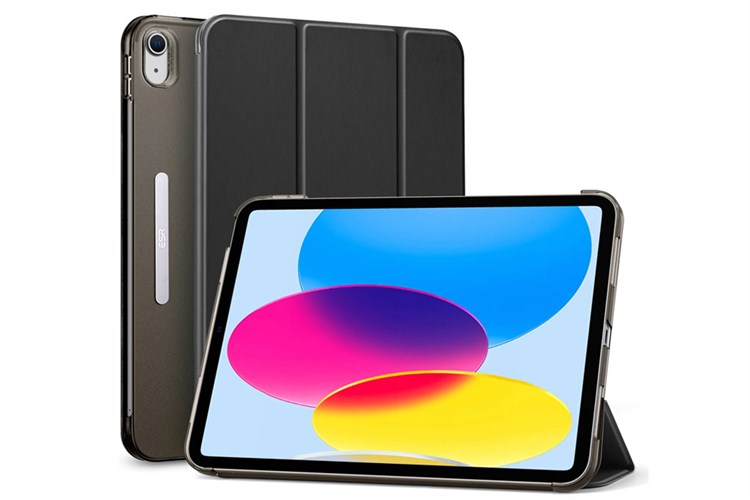 Bao da nắp gập iPad 10 ESR ASCEND TRIFOLD Chính hãng Màu Đen
