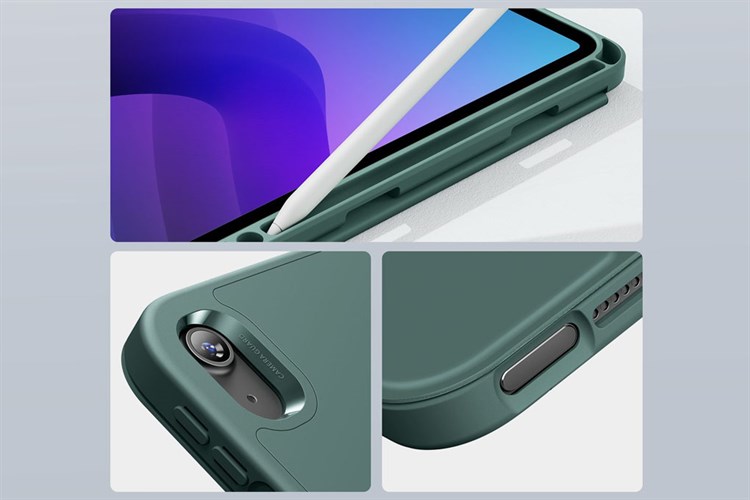 Bao da nắp gập iPad 10 ESR ASCEND TRIFOLD Chính hãng Màu Xanh ngọc