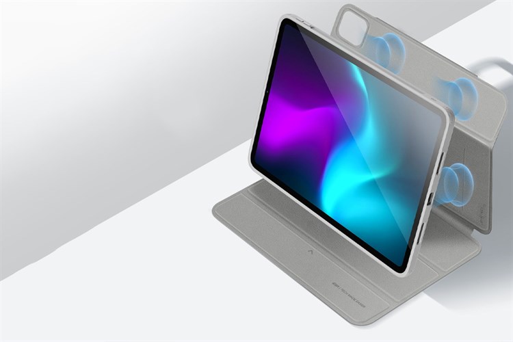Bao da nắp gập iPad Pro 11 inch ESR Rebound Hybrid 360 Màu Xám