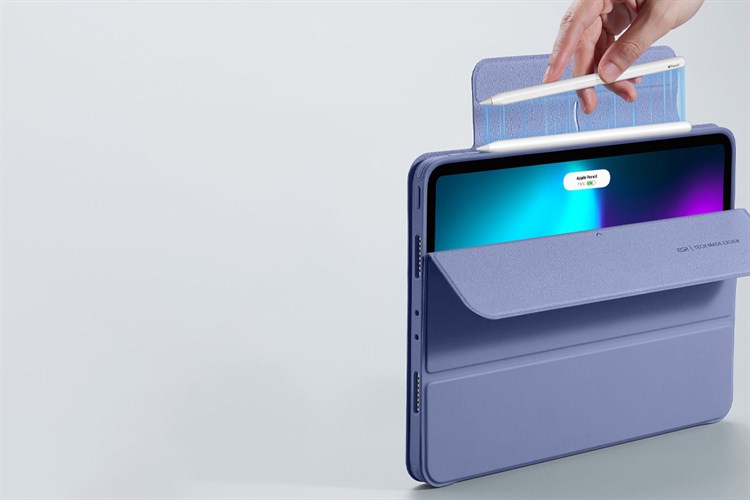 Bao da nắp gập iPad Pro 11 inch ESR Rebound Hybrid 360 Chính hãng Màu Tím