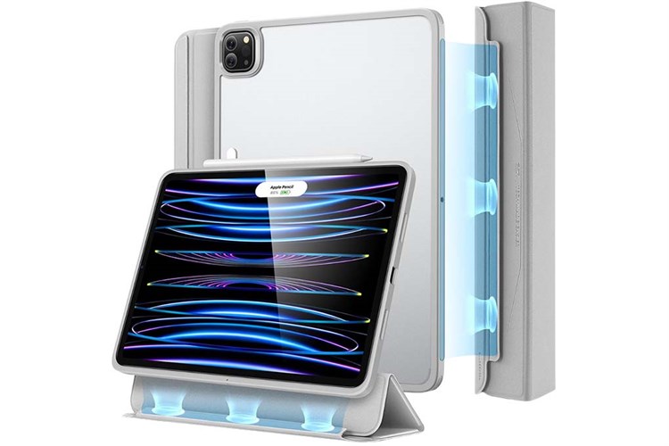 Bao da nắp gập iPad Pro 11 inch ESR Ascend Hybrid Chính hãng Màu Xám
