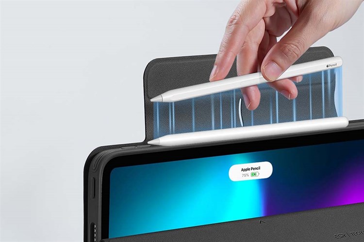 Bao da nắp gập iPad Pro 11 inch ESR Rebound Hybrid 360 Chính hãng Màu Đen