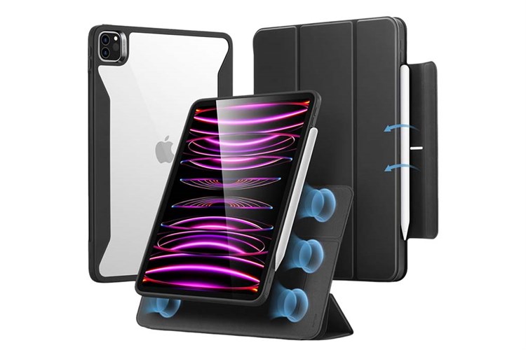 Bao da nắp gập iPad Pro 12.9 inch ESR Rebound Hybrid 360