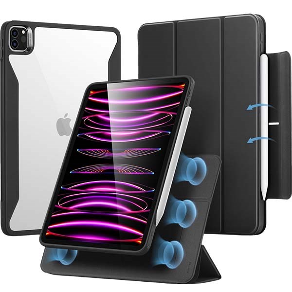 Bao da nắp gập iPad Pro 12.9 inch ESR Rebound Hybrid 360