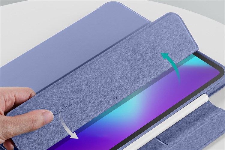 Bao da nắp gập iPad Pro 12.9 inch ESR Rebound Hybrid 360 Chính hãng Màu Tím