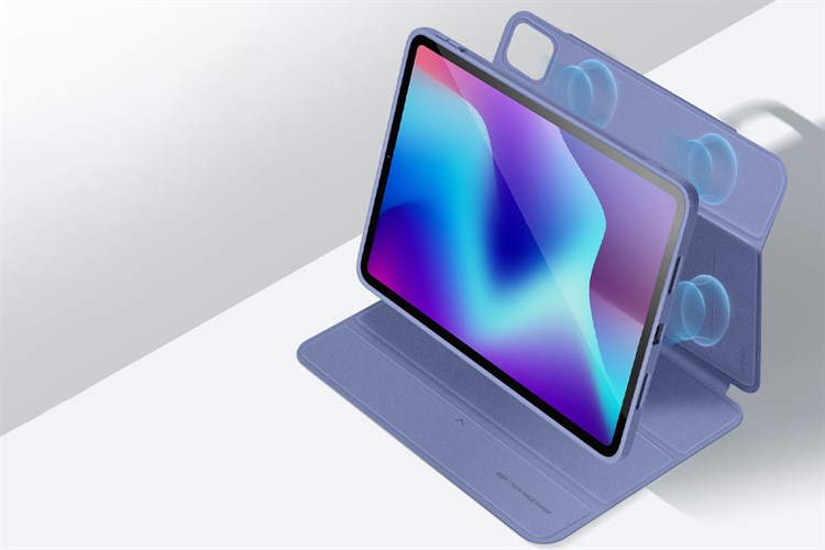 Bao da nắp gập iPad Pro 12.9 inch ESR Rebound Hybrid 360 Chính hãng Màu Tím