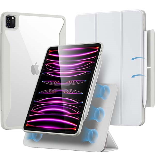 Bao da nắp gập iPad Pro 12.9 inch ESR Rebound Hybrid 360