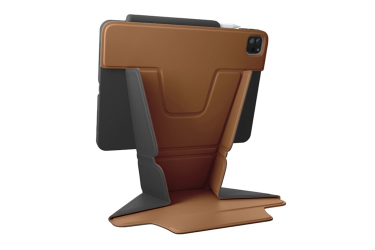 Bao da nắp gập iPad Pro 11 M4/M5 Nhựa TPU da PU UNIQ RYZE 360 Màu Nâu