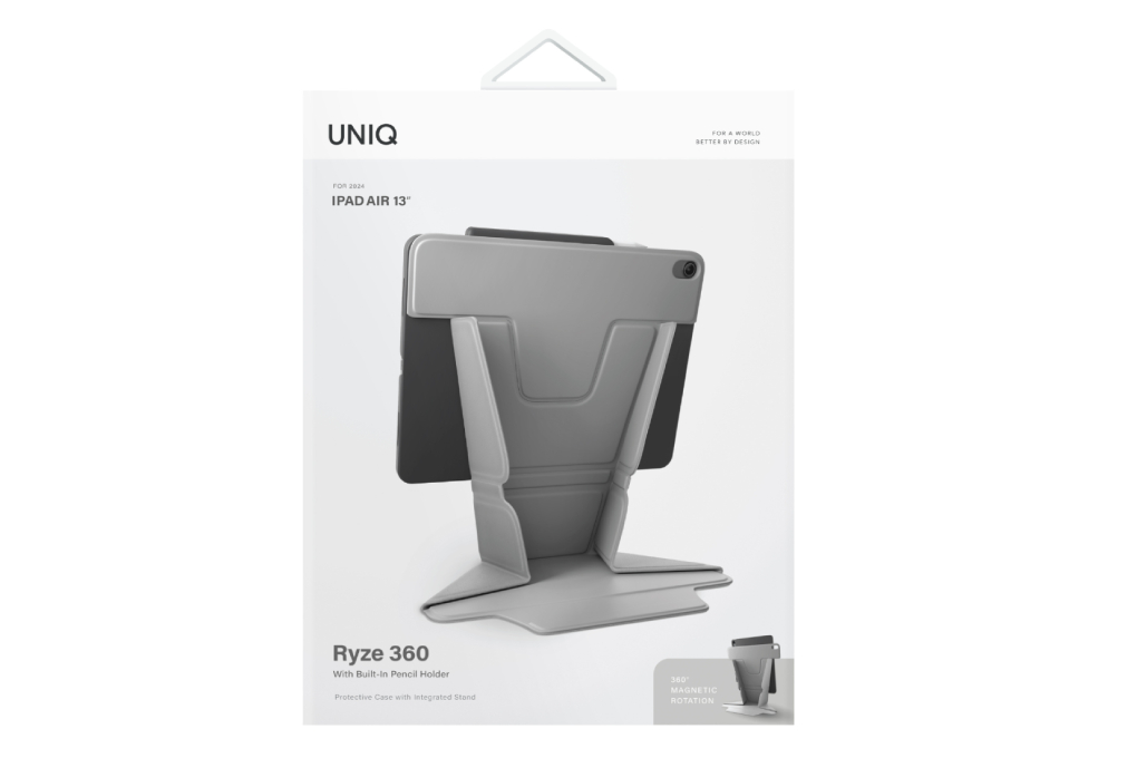 Bao da nắp gập iPad Air M4/M3/M2 13 inch Nhựa TPU da PU UNIQ RYZE 360 - 3