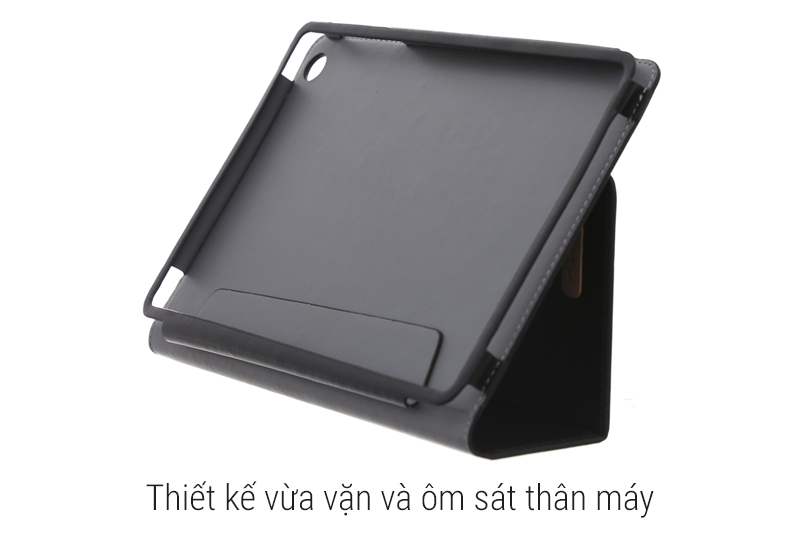 Ốp lưng MTB Mobell Tab 8 inch nắp gập Coreka Đen
