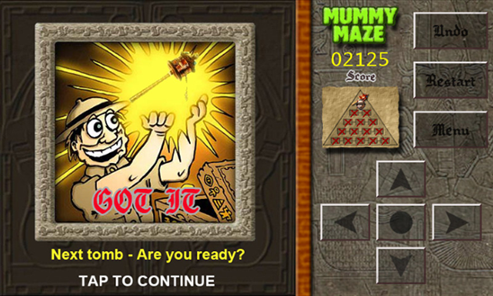 Mummy Maze Deluxe - Kim tự tháp - Thegioididong.com