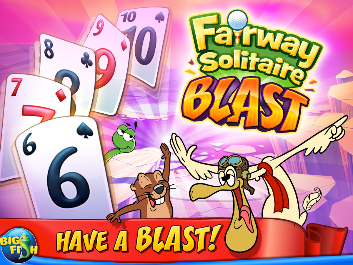 free online fairway solitaire blast