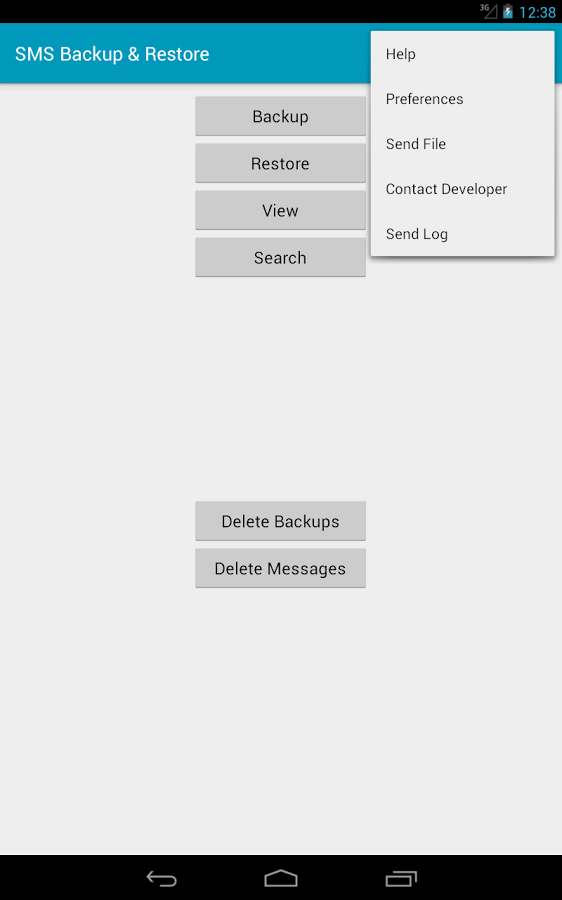 SMS Backup and Restore - Sao lưu, phục hồi tin nhắn - Thegioididong.com