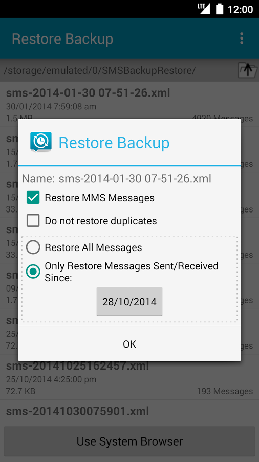 SMS Backup and Restore - Sao lưu, phục hồi tin nhắn - Thegioididong.com