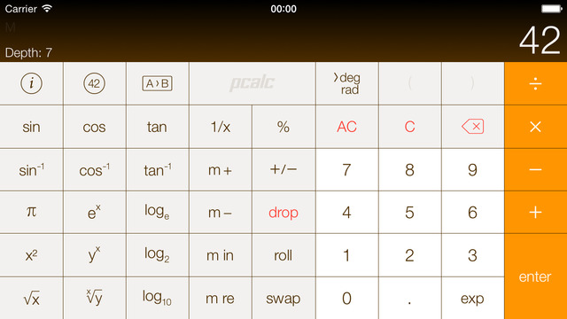 pcalc lite widget