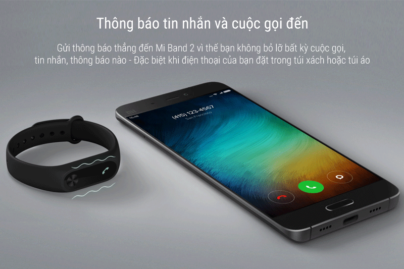 Vòng Đeo Tay Thông Minh Mi-Band 2