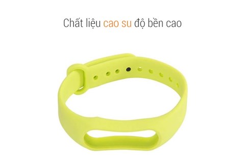 Vòng tay thay thế Mi-Band 2 Xanh lá