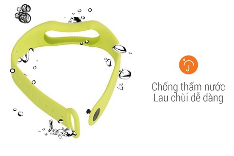 Vòng tay thay thế Mi-Band 2 Xanh lá