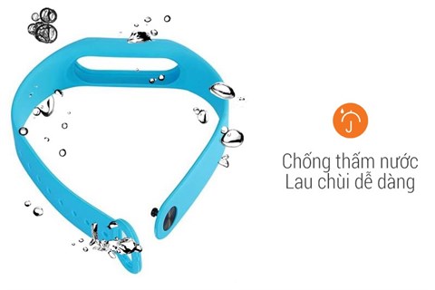 Vòng tay thay thế Mi-Band 2 Xanh dương