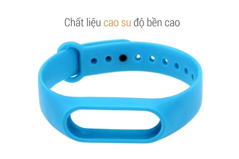 Vòng tay thay thế Mi-Band 2 Xanh dương