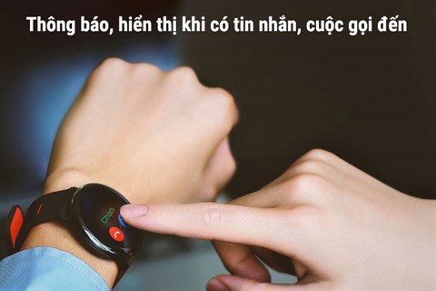 Đồng hồ Xiaomi Amazfit Pace GPS hiển thị khi có tin nhắn