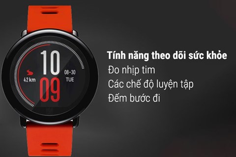 Đồng hồ Xiaomi Amazfit Pace GPS nhiều tiện ích như đo nhịp tim