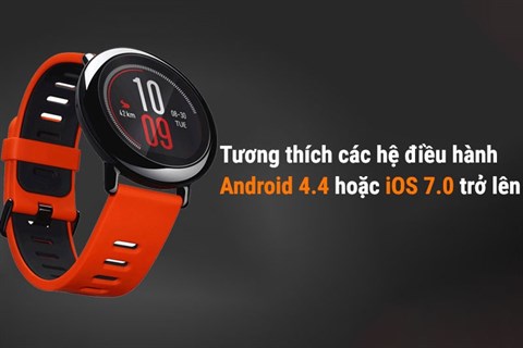 Đồng hồ Xiaomi Amazfit Pace GPS tương thích android 4.4