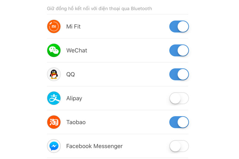 Smartwatch Xiaomi Amazfit Bip Đen - Một số ứng dụng của Mi Fit