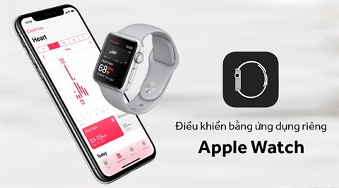 Apple Watch S3 GPS, 38mm viền nhôm, dây màu trắng xám