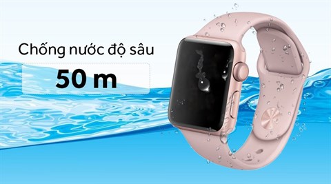 Apple Watch S3 GPS, 38mm viền nhôm, dây màu trắng xám