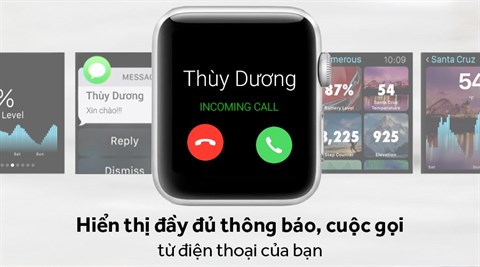 Apple Watch S3 GPS, 38mm viền nhôm, dây màu trắng xám