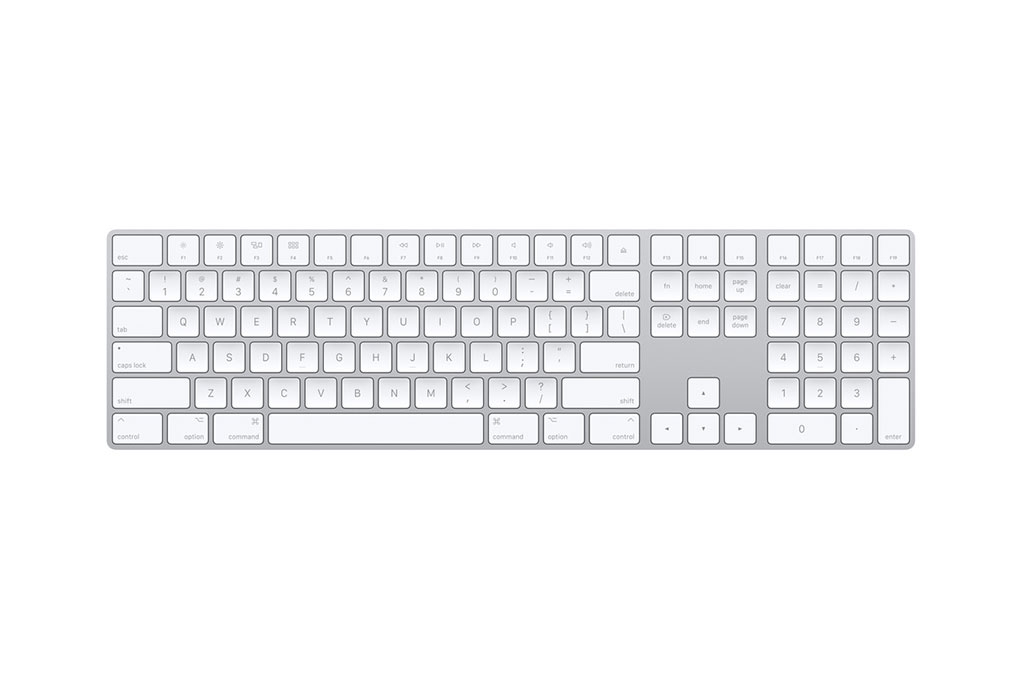 Bàn Phím Apple Magic Keyboard Với Phím Số Mq052 Bạc - Chính Hãng