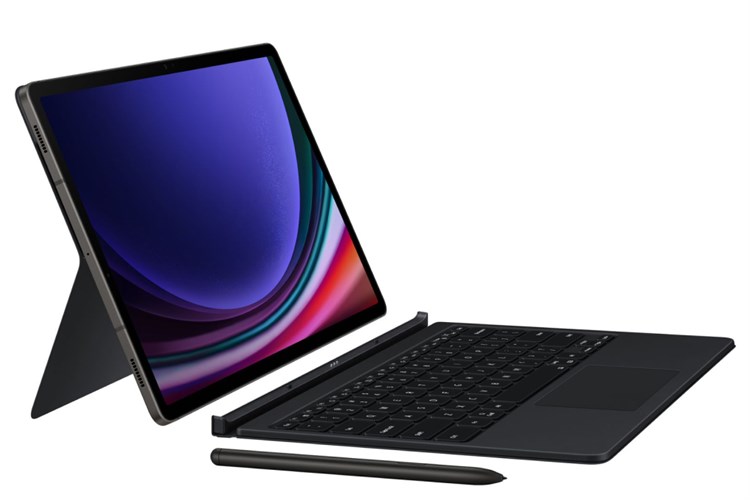 Bao da bàn phím Samsung Tab S9+ / Tab S9 FE+ (Pad Chuột) Màu Đen