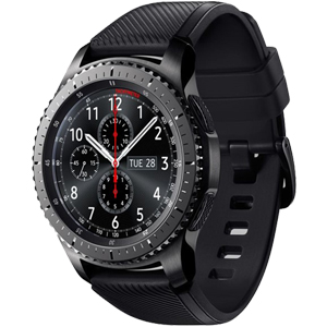 Samsung Gear S3 frontier LTE - Dây cao su dày chắc chắn hơn rất nhiều