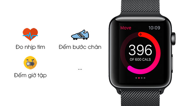 Apple Watch S2 42mm - Tính năng mới tiện ích