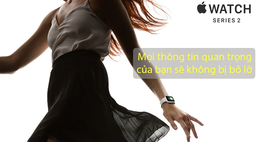 Apple Watch S2 42mm mặt thép không gỉ, dây da màu nâu