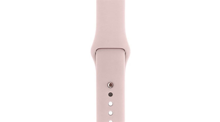Apple Watch S2 38mm mặt nhôm, dây cao su màu hồng