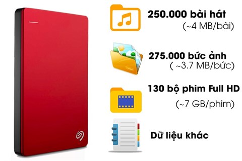 Dung lượng 1TB lưu dữ liệu thoải mái