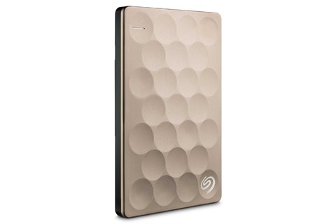 Seagate Backup Plus Portable Drive 1TB Ultra Slim Gold