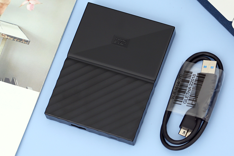 Ổ cứng HDD 1TB WD My Passport Xanh Dương