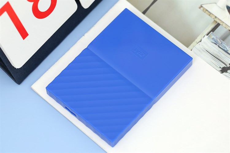 Ổ cứng di động HDD 1TB WD My Passport Xanh Dương Màu Xanh Dương