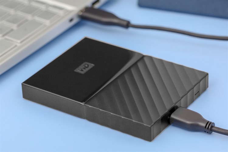 Ổ cứng HDD 1TB WD My Passport Đen Màu Đen