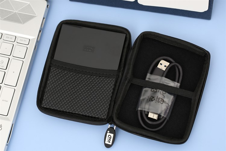 Ổ cứng HDD 1TB WD My Passport Đen Màu Đen