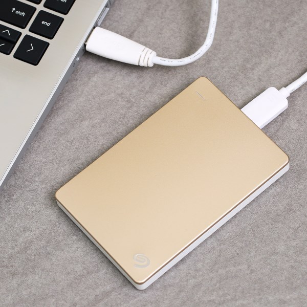 Ổ cứng HDD 1TB Seagate Backup Plus Slim Vàng