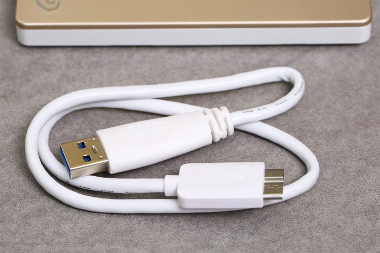 Ổ cứng HDD 1TB Seagate Backup Plus Slim Vàng Màu Vàng