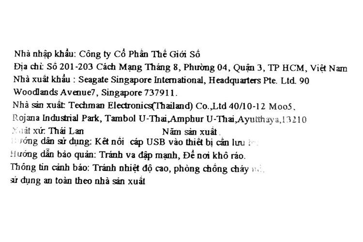 Ổ cứng HDD 1TB Seagate Backup Plus Slim Vàng Màu Vàng