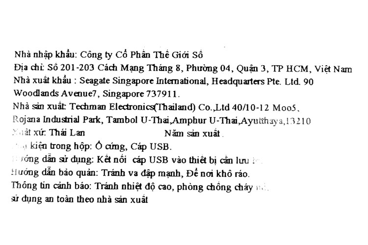 Ổ cứng HDD 1TB Seagate Backup Plus Slim Đen Màu Đen