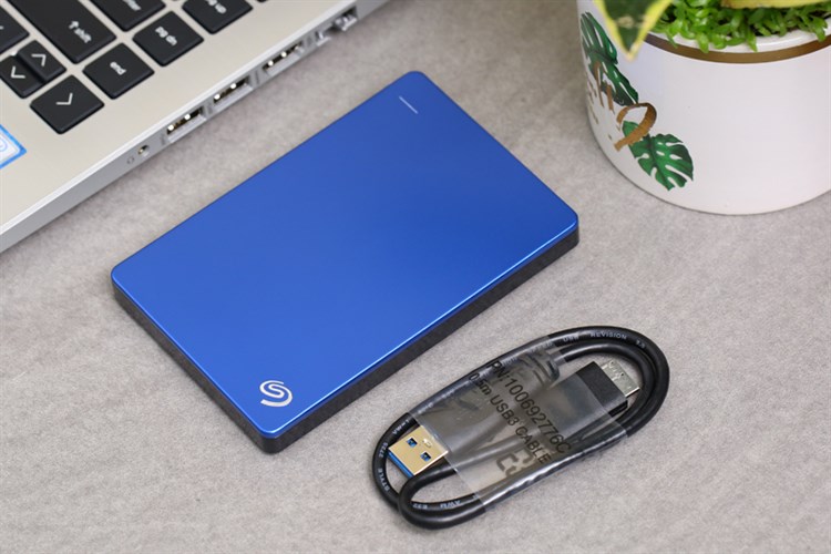 Ổ cứng HDD 1TB Seagate Backup Plus Slim Xanh Dương Màu Xanh Dương