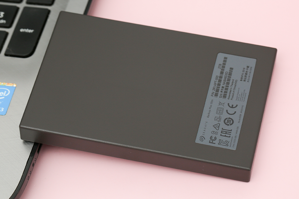 Ổ cứng HDD 2TB Seagate Backup Plus Slim STHN2000406 Xám - 4